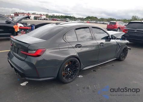 2026 BMW M3 Competition xDrive из США, поврежденный, VIN WBS33HJ09TFV61339